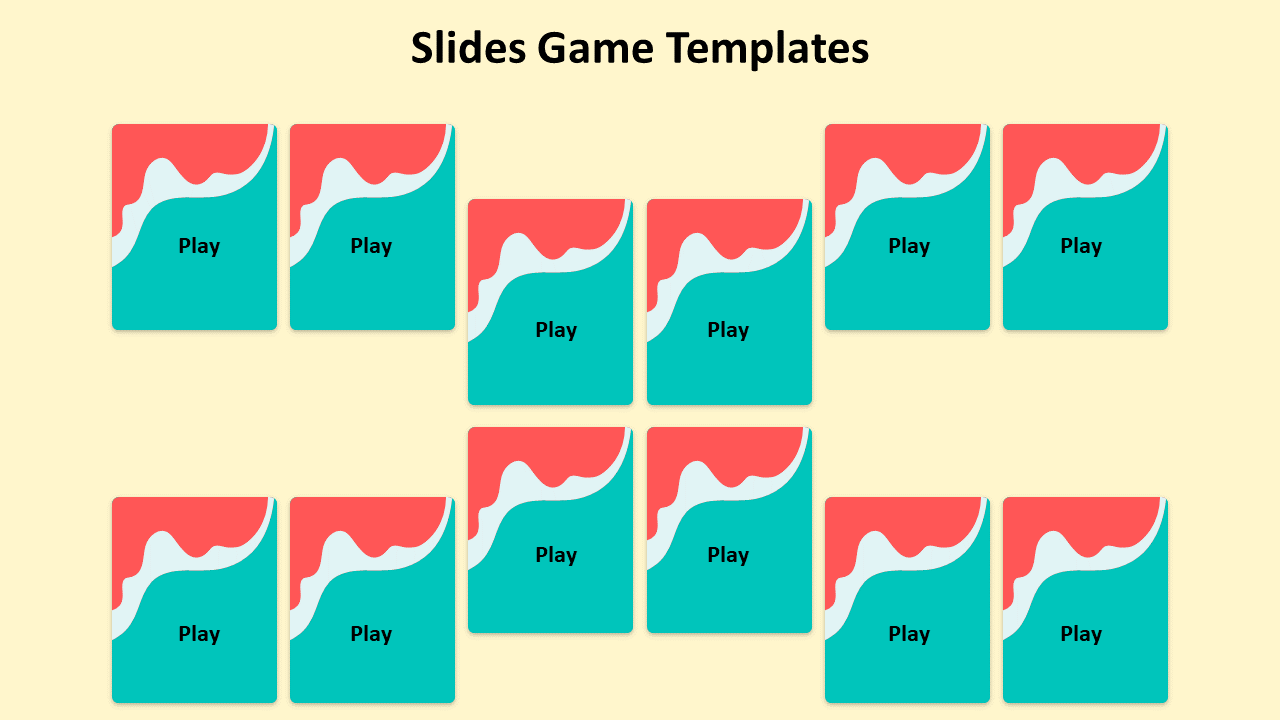 Google Slides Game Templates